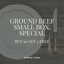 Load image into Gallery viewer, Ground Beef Small Box Special
