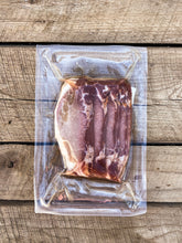 Load image into Gallery viewer, Uncured Hickory Smoked Loin Bacon

